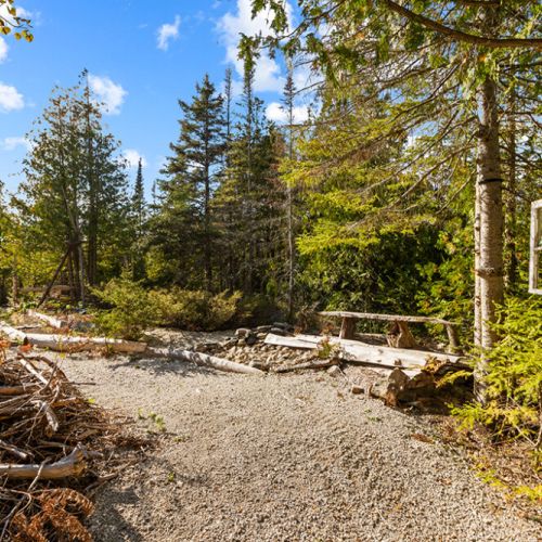 Plenty of open space invites you to relax, play lawn games, or simply enjoy the quiet surroundings.