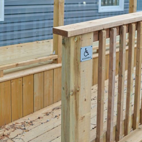Accessible Ramp: Experience a comfortable and accessible stay at this welcoming property. The ramp provides easy entry for all guests, ensuring a seamless and enjoyable visit.