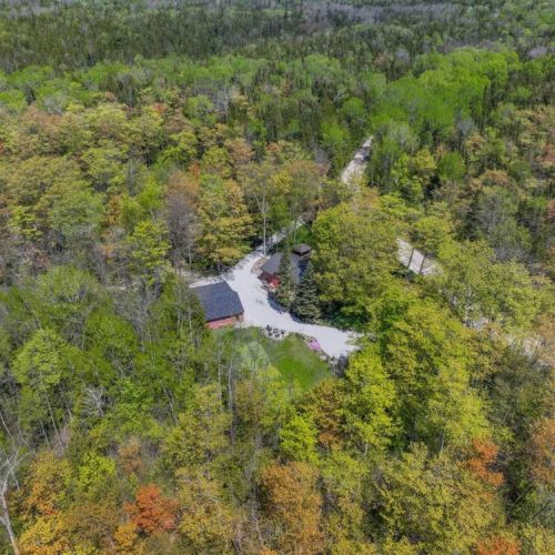 A view from above during Fall.