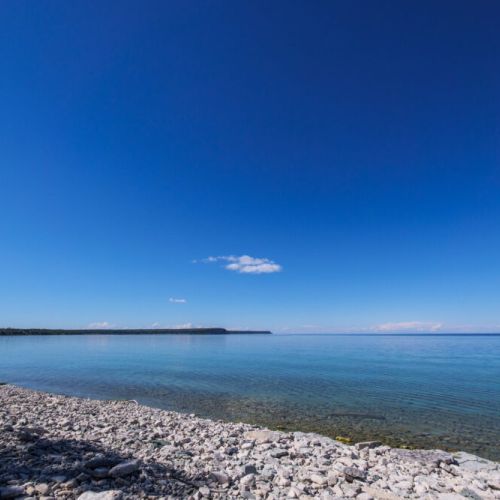 Crystal-clear Georgian Bay waters and a pristine limestone shoreline await just outside your door.