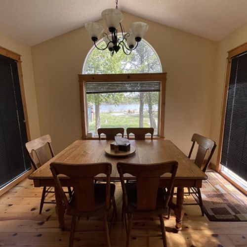 Bright dining space perfect for gathering and sharing meals