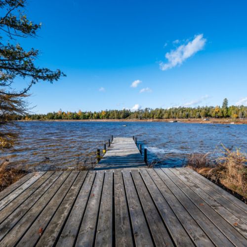 Gorgeous views off the dock.