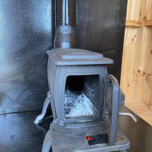 Fire up the stove, listen to the crackle, and enjoy an authentic wood-fired sauna session.