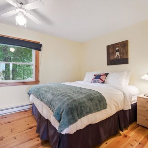 Bedroom 2: Comfortable queen bedroom for a restful night’s sleep