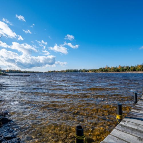 Gorgeous views off the dock.