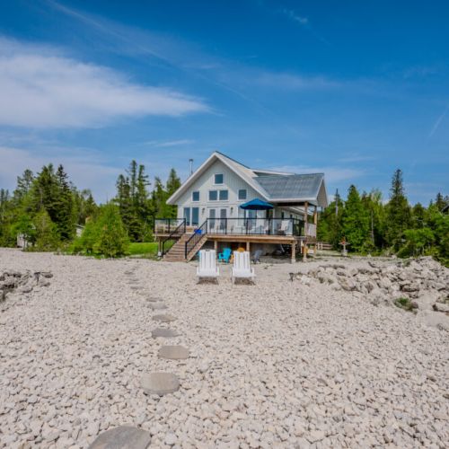 Launch your kayak or canoe right from the property, or work on your tan in the loungers.